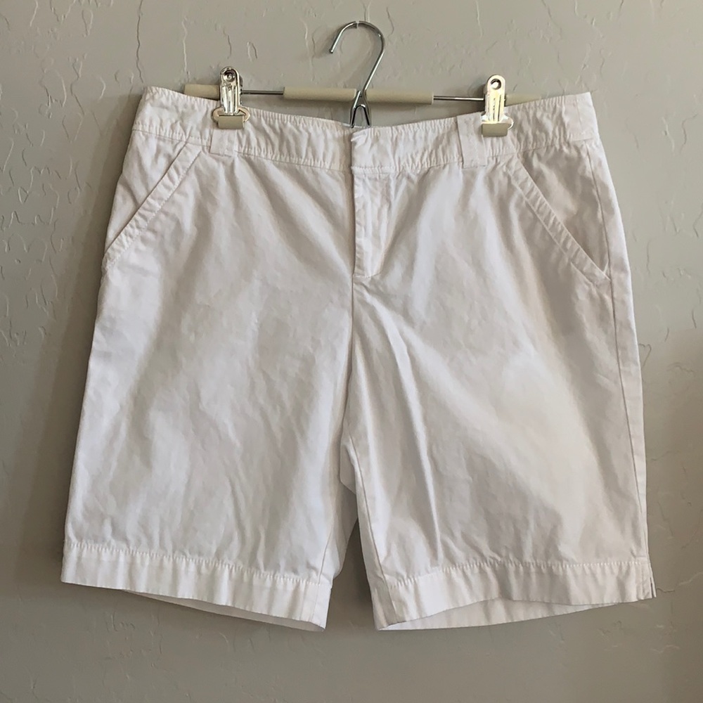 Lilly Pulitzer White Cotton Shorts EUC